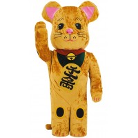 Bearbrick Lucky Cat Gold Costume Edition 1000%