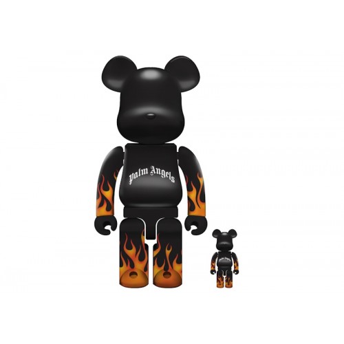Оригинальный набор фигурок Bearbrick Macau 2020 Palm Angels 100% & 400% Set - 7см и 28см