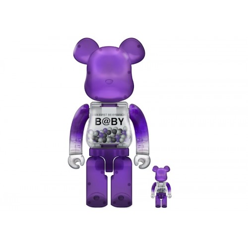 Оригинальный набор фигурок Bearbrick Macau 2020 WF Fashion 100% & 400% Set - 7см и 28см