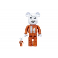 Набор фигурок (7см и 28см) Bearbrick Macau 2023 x Kolor 100% & 400% Set