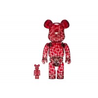 Набор фигурок (7см и 28см) Bearbrick Macau 2023 x Sandro 100% & 400% Set