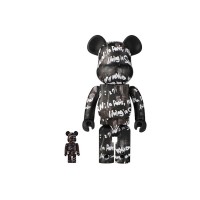 Набор фигурок (7см и 28см) Bearbrick Macau 2023 x Scandal Yohji Yamamoto 100% & 400% Set