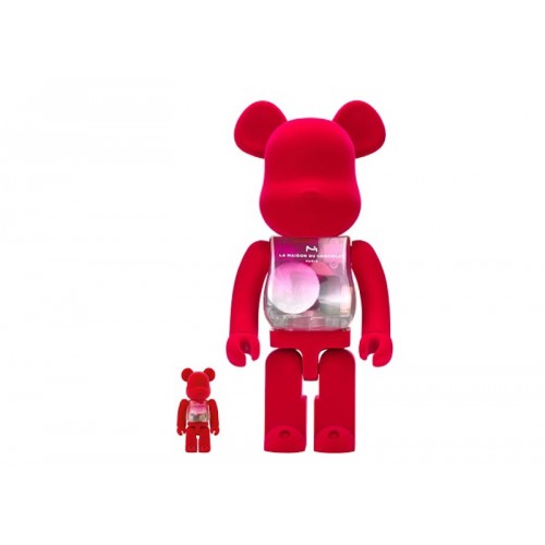 Оригинальный набор фигурок Bearbrick Macau 2023 x The House of Chocolate 100% & 400% Set - 7см и 28см