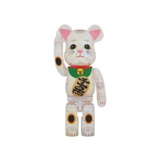 Большая фигурка (70см) Bearbrick Maneki Neko 1000% Transparent Plating