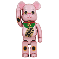 Большая фигурка (70см) Bearbrick Maneki Neko Gold Plated 1000%