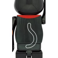 Bearbrick Maneki Neko Luminous 1000% Black Plated