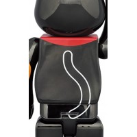 Bearbrick Maneki Neko Luminous 400% Black Plated