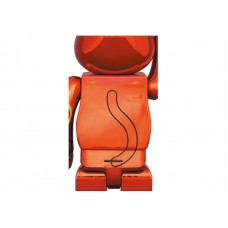 Bearbrick Maneki Neko Plum Gold Plating Luminous 400%