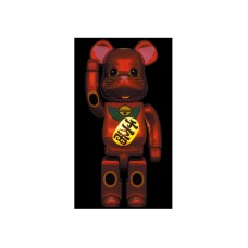 Bearbrick Maneki Neko Plum Gold Plating Luminous 400%