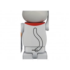 Bearbrick Maneki Neko White Plated Luminous 400%