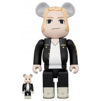 Набор фигурок (7см и 28см) Bearbrick Manjiro Sano 100% & 400% Set