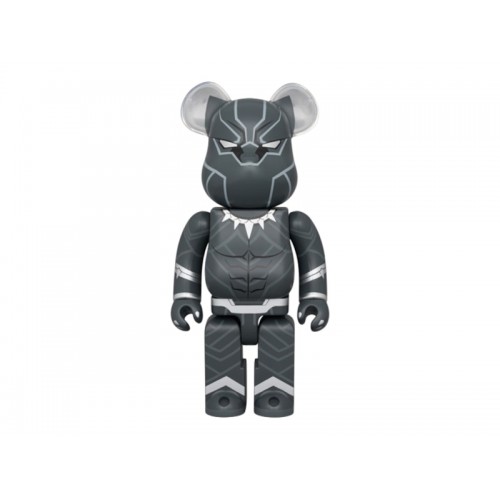 Фигурка оригинальная Bearbrick Marvel Black Panther 400% - 28см.