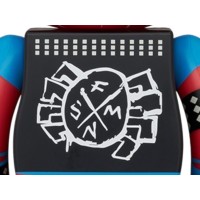 Bearbrick Marvel Spider-Man Across the Spiderverse Spider-Punk 100% & 400% Set