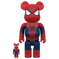Набор фигурок (7см и 28см) Bearbrick Marvel Spider-Man No Way Home The Amazing Spider-Man 100% & 400% Set