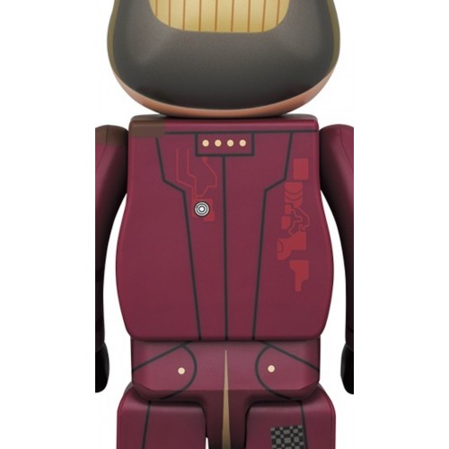 Оригинальный набор фигурок Bearbrick Marvel The Infinity Saga Star-Lord 100% & 400% Set - 7см и 28см