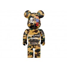 Bearbrick Mastermind vs Bape(R) 1000% Yellow Camo