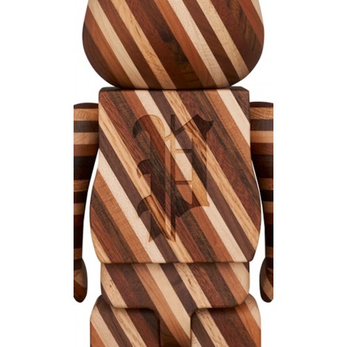Оригинальная фигурка Bearbrick Matermind World Phenomenon Karimoku 400 - 28см