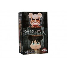 Bearbrick Medicom Attack on Titan 100% Keychain Sealed Case (20 Blind Boxes)