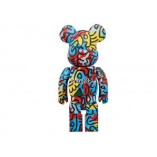 Bearbrick Medicom Keith Haring DesignerCon Exclusive 1000% Multi