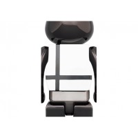 Bearbrick Medicom Toy Plus 100% & 400% Set Black Chrome Ver.