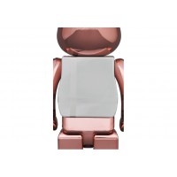 Bearbrick Medicom Toy Plus 100% & 400% Set Pink Gold Chrome Ver.