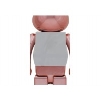 Bearbrick Medicom Toy Plus 1000% Pink Gold Chrome Ver.