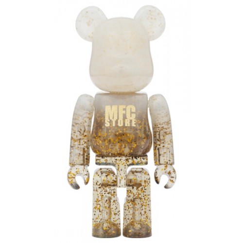 Оригинальный набор фигурок Bearbrick MFC Store 5th Anniversary 100% & 400% Set - 7см и 28см