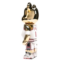 Bearbrick Michael Jordan 1992 Team USA (Dream Team) 100% & 400% Set Gold Chrome