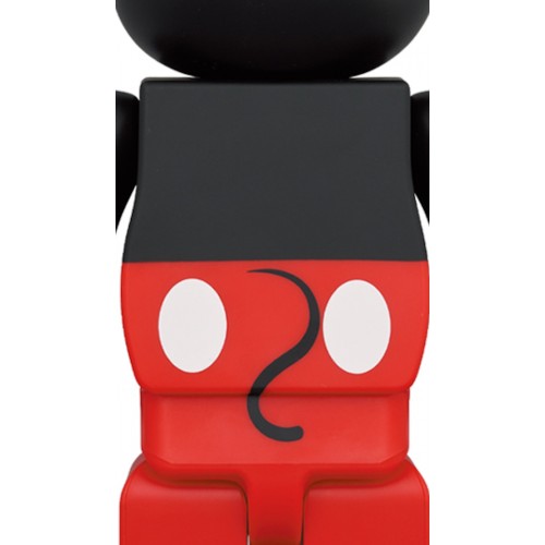 Оригинальный набор фигурок Bearbrick Mickey Mouse 2020 100% & 400% Set R&W Ver. - 7см и 28см
