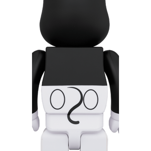 Оригинальный набор фигурок Bearbrick Mickey Mouse 2020 100% & 400% Set B&W Ver. - 7см и 28см