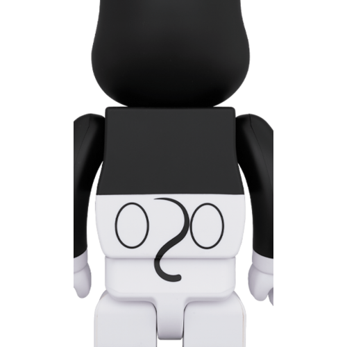 Оригинальная большая фигурка Bearbrick Mickey Mouse 2020 1000% B&W Ver. - 70см