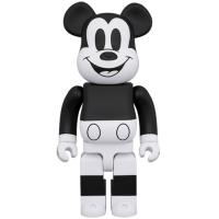 Большая фигурка (70см) Bearbrick Mickey Mouse 2020 1000% B&W Ver.