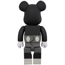 Bearbrick Mickey Mouse (B&W Ver.) 400% Black