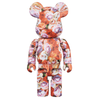 Bearbrick Mika Ninagawa Rose 100% & 400% Set Red