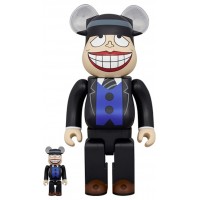 Набор фигурок (7см и 28см) Bearbrick Moguro Fukuzo 100% & 400% Set