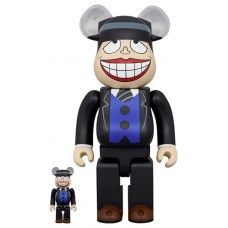 Набор фигурок (7см и 28см) Bearbrick Moguro Fukuzo 100% & 400% Set