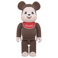 Фигурка (28см) Bearbrick Monchhichi 42nd Birthday 400% Brown