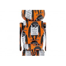 Bearbrick Monkey Sign 1000% Orange