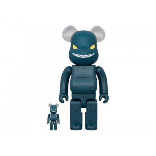 Набор из двух фигурок Bearbrick Monster Shirimarudasi 100% & 400% Set - 7см и 28см.