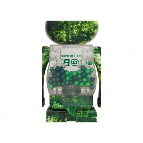Оригинальный набор фигурок Bearbrick My First Baby 100% & 400% Set Forest Green - 7см и 28см