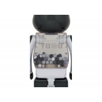 Bearbrick My First Baby 1000% Black & White Chrome Ver.