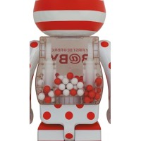 Bearbrick My First Baby 1000% Red & Silver Chrome Ver.