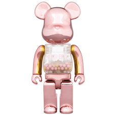Фигурка (28см) Bearbrick My First Baby 400% Pink/Gold
