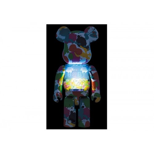 Оригинальная большая фигурка Bearbrick My First Baby Color Splash Ver. 1000% Multi - 70см