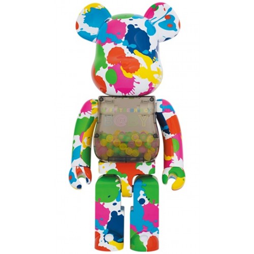 Оригинальная большая фигурка Bearbrick My First Baby Color Splash Ver. 1000% Multi - 70см