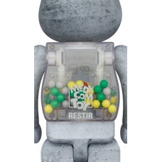 Bearbrick My First BaBy “Concrete” 100% & 400% Set