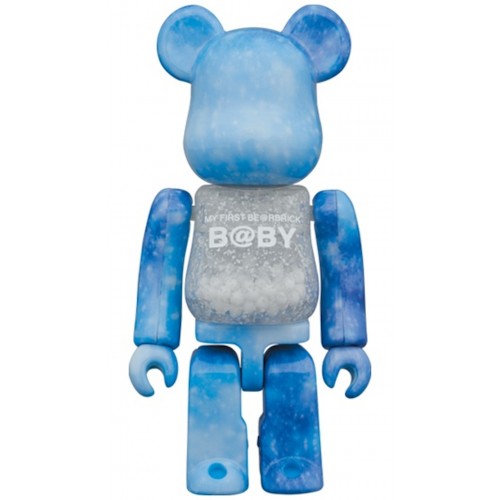 Оригинальный набор фигурок Bearbrick My First Baby Crystal of Snow Ver. 100% & 400% Set - 7см и 28см