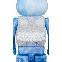 Bearbrick My First Baby Crystal of Snow Ver. 100% & 400% Set