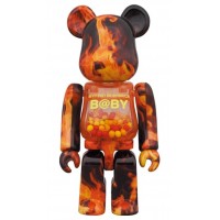 Bearbrick My First BaBy "Flame" 100% & 400% Set