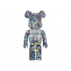 Большая фигурка (70см) Bearbrick My First Baby Jackson Pollock Studio Ver. 1000% Multi